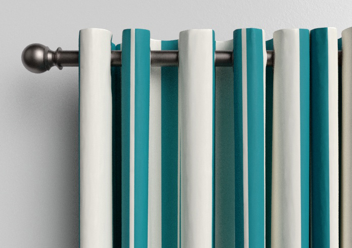 The British Stripe Co. Edward, Blackpool No.1 - Made to Measure Curtains - Image 12
